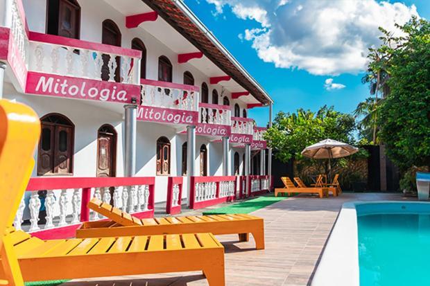 Hotel Mitologia Algodoal Buitenkant foto